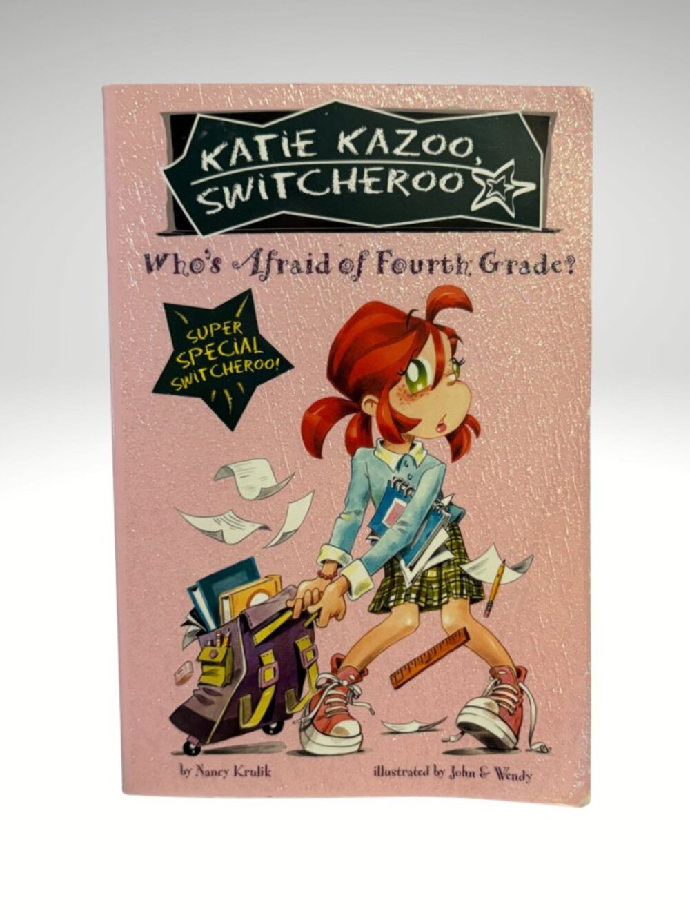 Katie Kazoo Who's Afraid 4th Grade Super Special Chapter Book 5/$15 (SKU:232MI)